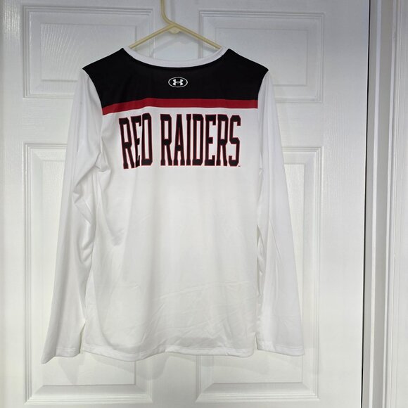 Texas Tech Red Raiders Men's Under Armour LS T-Shirt Poly MSRP $45 Medium NWT - Picture 7 of 9